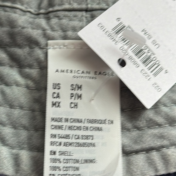 NWT American Eagle hat small tie dye blue bucket hat hip hop - Picture 7 of 9